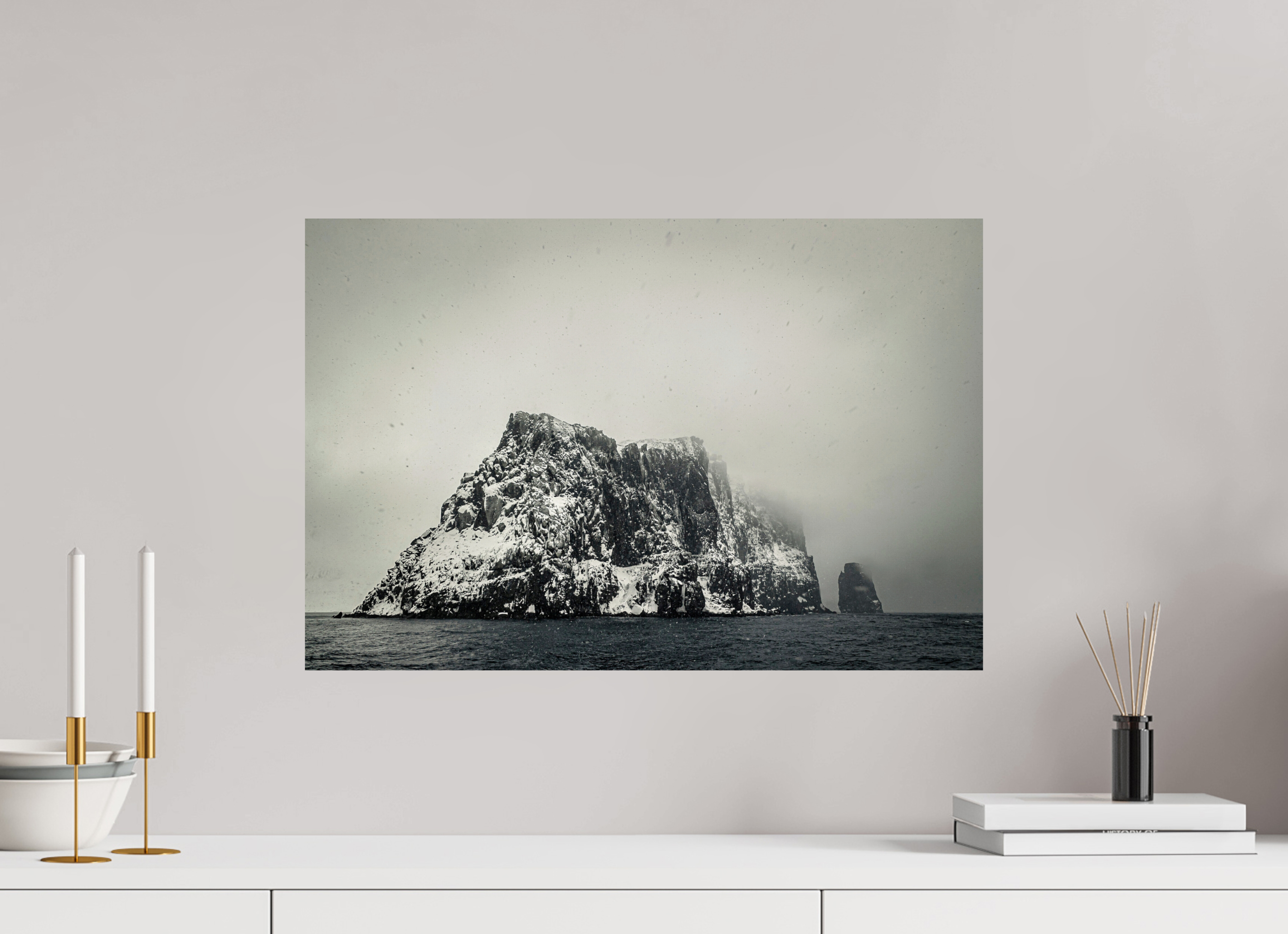 60 x 40 cm, Hahnemühle Baryta — borderless Antarctica IX
